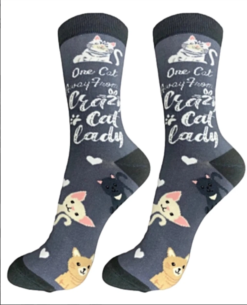 Crazy Cat Lady Socks